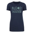 thumbnail image 2 of Blood is Thicker than water- Family Reunion Woman's T-shirts - Heather Navy MH200WFAM S23 XL, 2 of 3