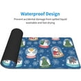 thumbnail image 4 of Christmas Snow Ball Large Mouse Pad for Desk XL Gaming Mouse Pad 31.5x11.8in Extended Desk Mat Non-Slip Base Desk Pad with Stitched Edge Computer Keyboard Mouse Mat Gaming Mousepad for Home Office, 4 of 6