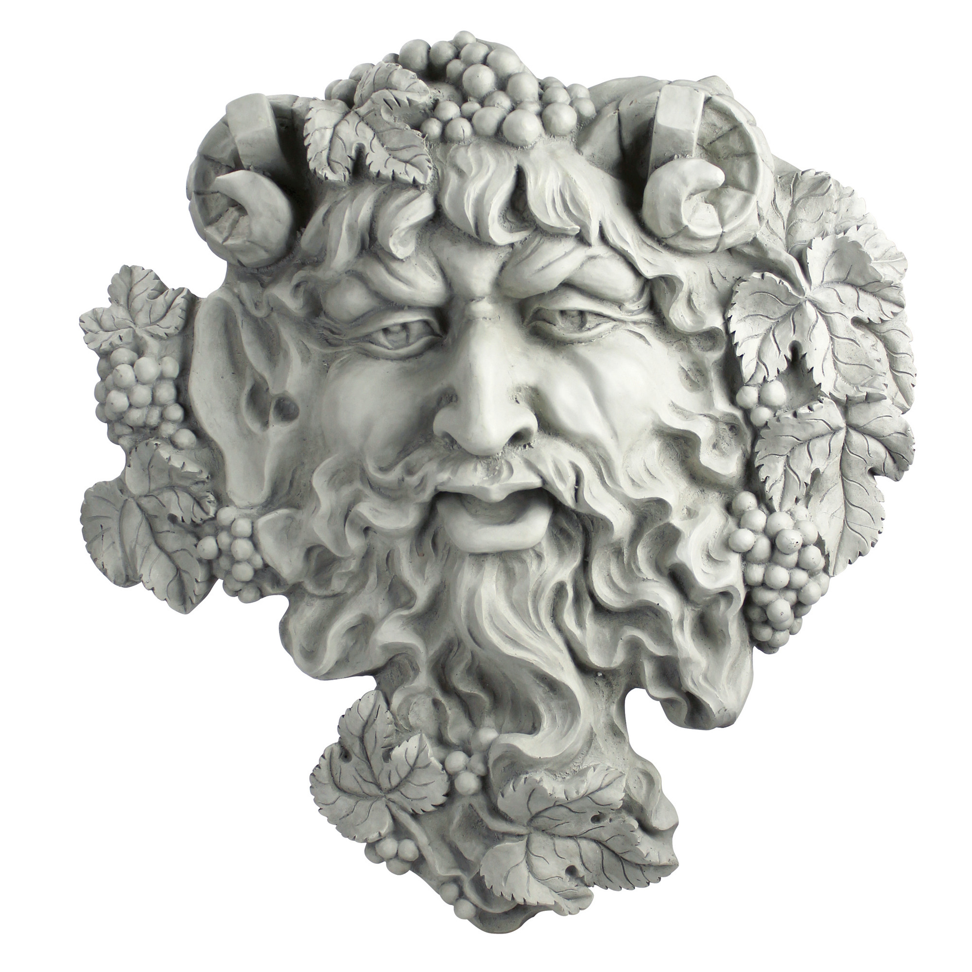 Design Toscano Bacchus, God of Wine Greenman Wall Sculpture: Large - image 2 of 4