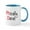 White/Blue Inside, variant on CafePress - Phinally Done Phd Graduate Mugs - 11 oz Ceramic Mug - Novelty Coffee Tea Cup