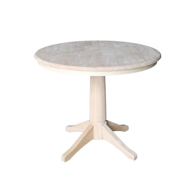 International Concepts K-36RT-27B Table à Manger Ronde à Piédestal 36 Po.