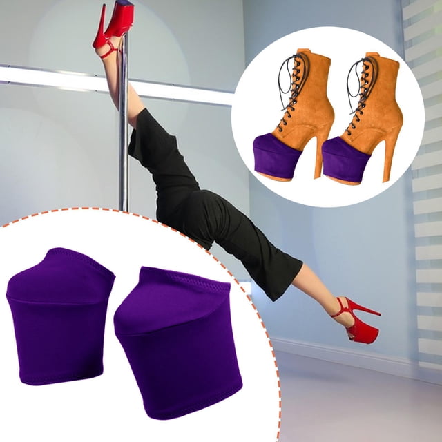2 protectores para zapatos de pole dance, accesorios de vestuario, resistentes al desgaste y antiarañazos, para fiestas, bodas y discotecas.