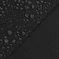 thumbnail image 2 of Soft Waterproof Canvas Fabric 600D PU Backing Canvas Cordura Fabric for Outdoor/Indoor, DIY Craft, Awning, Marine, Tent, Bags, Upholstery Black 18" x 60", 2 of 4