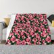 thumbnail image 1 of Fotbe Trendy Floral Manta de Franela con Estampado, Manta Ultrasuave para Cama, Sofá, Auto, Hipoalergénica y Antibolitas-80"x60", 1 of 6