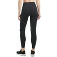 thumbnail image 4 of Danskin Women's Satin Stitch High Rise 7/8 Leggings - Black Salt - Small, 4 of 4