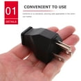 thumbnail image 5 of Electric Plug Male Plug End Replacement 15A/125V Rotatable Plug (US Plug), 5 of 5