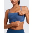 thumbnail image 4 of Top Deportivo Crop Largo Butterluxe CRZ YOGA Azul XS, 4 of 6