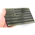 thumbnail image 3 of USA American 3D Metal Flag Auto Emblem for Cars Trucks (7"x4", Antique Bronze Look), 3 of 3