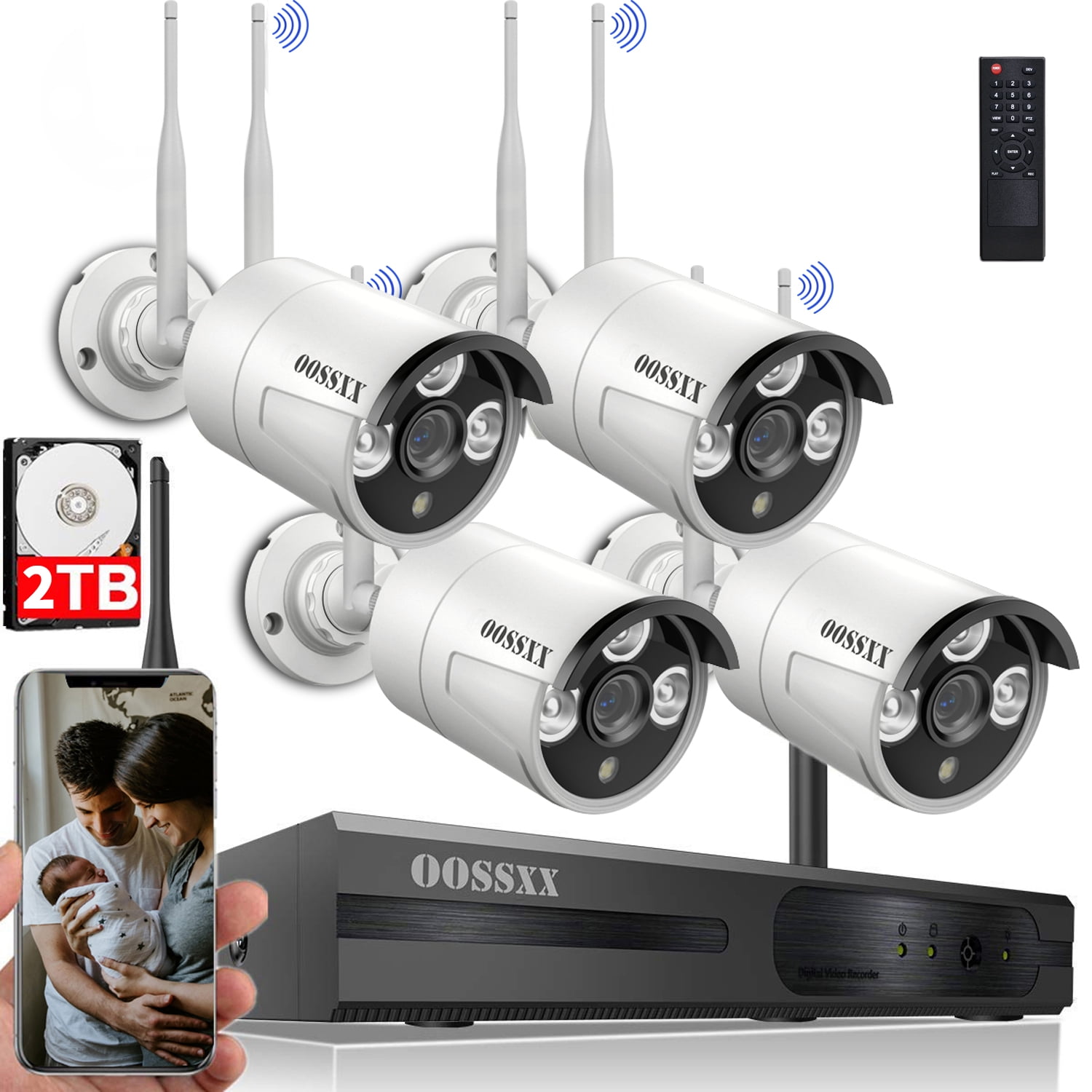 Sistema Inalámbrico de Cámara de Seguridad Ecuador Ubuy