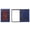 Dark Blue, variant on Ludlz Fashion Passport ID Card Document PVC Cover Case Holder Travel Protector