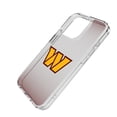 thumbnail image 2 of Washington Commanders Linen Logo iPhone Clear Case, 2 of 6