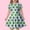Light Purple, variant on Girls Dress Size 8-9Y Kids Polka Dot Print Slim Fit Short Sleeve Casual Dress Girl Dresses