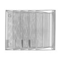 thumbnail image 1 of unbranded Archivos De Pared En Metal Color Plata Para Organización De Documentos En Casa, 1 of 6