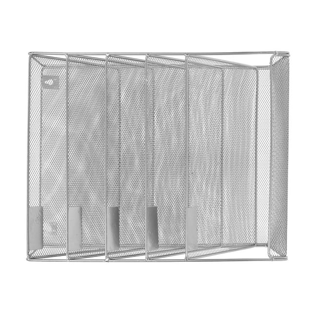 unbranded Archivos De Pared En Metal Color Plata Para Organización De Documentos En Casa