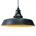 thumbnail image 5 of Vaxcel Dorado 1 Light Bronze Gold Farmhouse Outdoor Barn Dome Pendant, 5 of 6