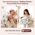 thumbnail image 4 of Almohada de Lactancia Momcozy con Posicionador Corporal y Barrera de Seguridad 72x46x20 cm, 4 of 9