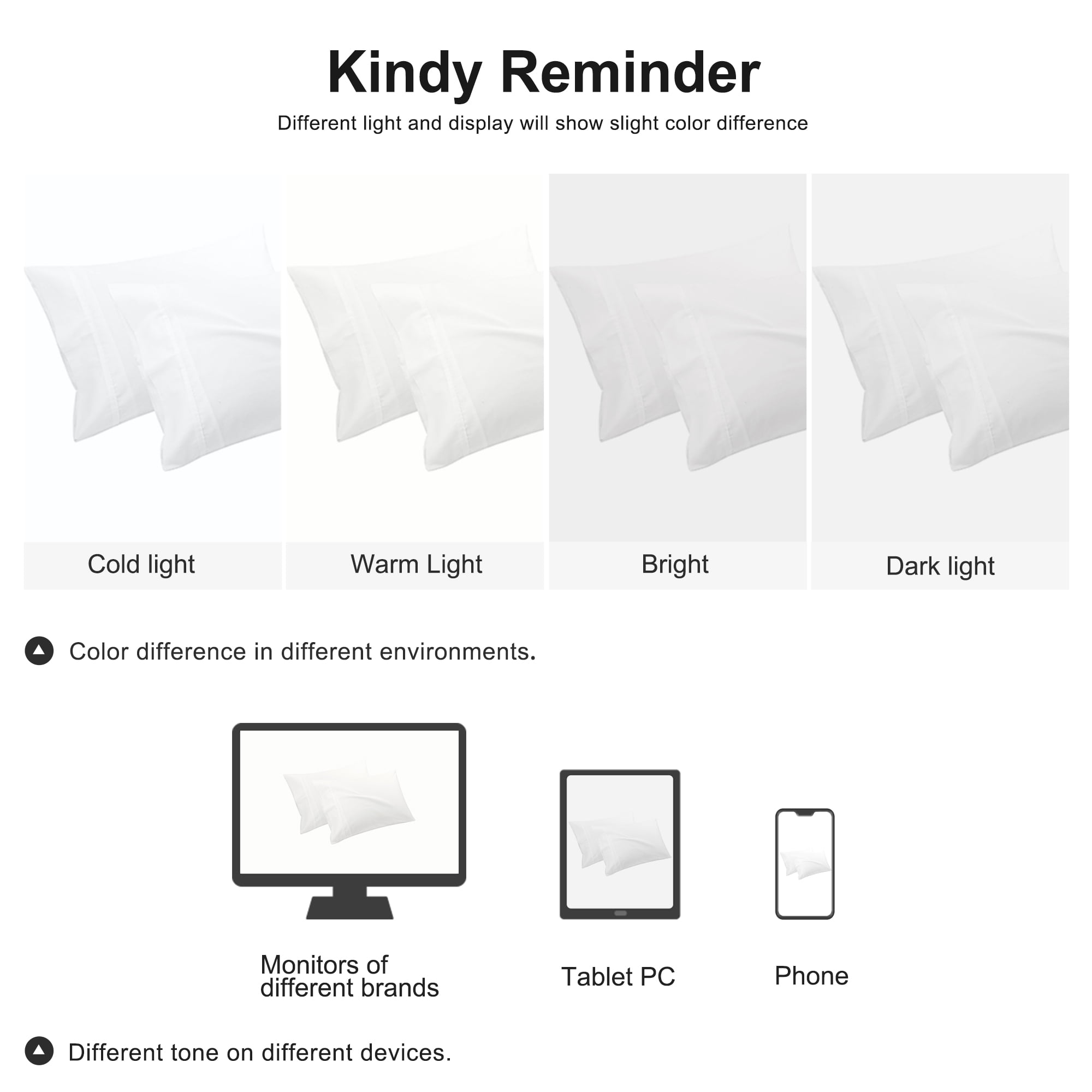 Unique Bargains Pillowcase Set of 2, Cotton with Envelope White King