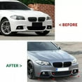thumbnail image 3 of Front Bumper Lip Spoiler Bumper Corner Splitter For BMW 5 Series F10 F11 M Sport 520i 530 2010-2016 Diffuser Body Kits Tuning, 3 of 7