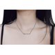 thumbnail image 2 of Collar con colgante de lado de plata, 2 of 3