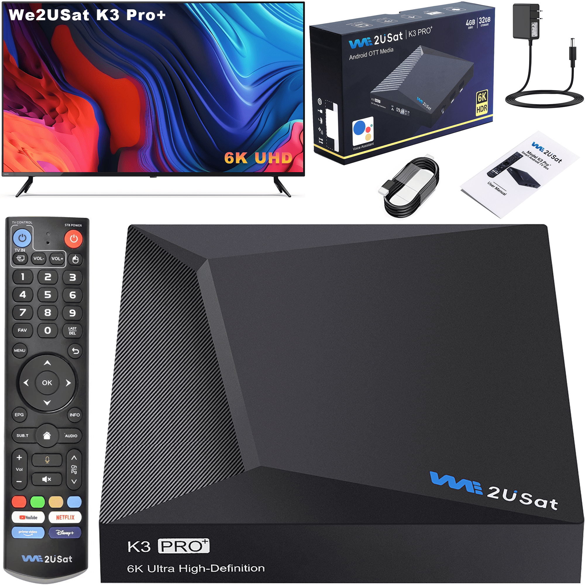 Apple TV 4K 64GB (4th Gen) - New Ethernet Streaming Television