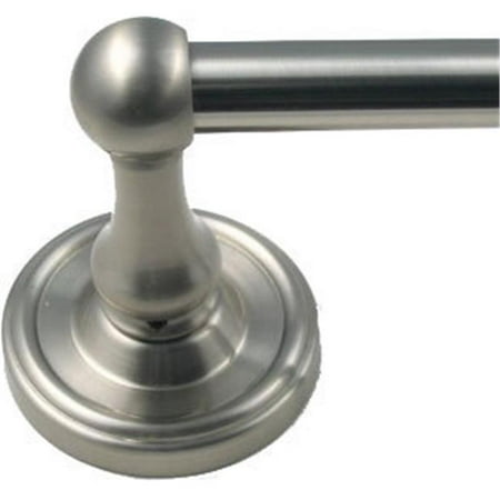 Bar 18 Satin - Midtowne Satin Nickel 18 In. Towel Bar