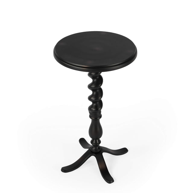 Mesa decorativa Butler Kolmar con acabado en metal negro
