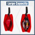 thumbnail image 4 of Bolsas pequeñas de lona para herramientas, paquete de 5 bolsas portátiles con cremallera, organizador de almacenamiento con lazo para colgar para carpinteros, herreros y jardinería, 4 of 5