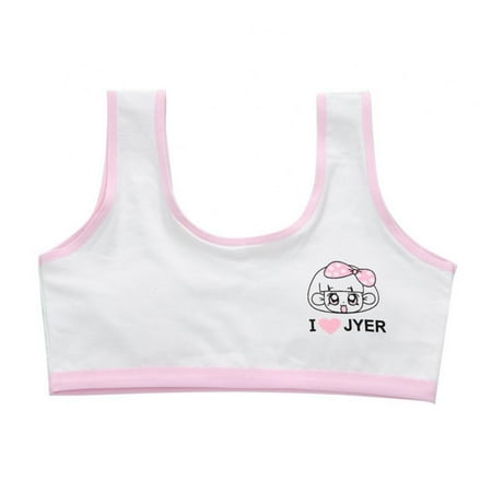 Girls  Comfort Starter Bras First Trainning Bra Underwaist