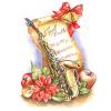 thumbnail image 1 of 5D DIY diamante pintura instrumento musical flor ronda completa decoración del hogar Likrtyny Arte deco, 1 of 9
