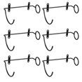 thumbnail image 1 of 6Pcs Wall Mounted Wine Storage Rack Display Stand Holder Bottles Decoration Ornament Countertop Bar Farmhouse Tool, 1 of 8