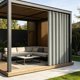 thumbnail image 5 of Lekihaqq Eva Waterproof Outdoor Curtain Solid Color Patio Privacy Shade Windproof Sun Block Ranch Porch Balcony Pergola, 5 of 7