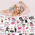thumbnail image 3 of 30 Years Old Birthday Gifts for Women, Women 30th Birthday Decorations, 30th Birthday Gifts for Her, Birthday Blanket Birthday Gifts Ideas for Mom, Sister, Wife, Friend, Aunt, Soft Blanket(50"x60"), 3 of 7