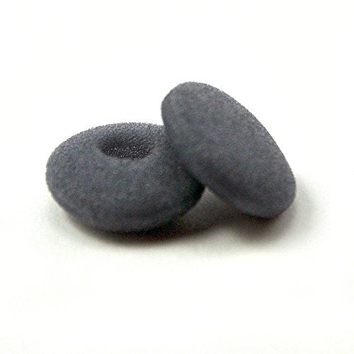 Simoutal Earbud Covers 12 Pairs Replacement Foam Earphone Covers with Separate Packaging Earbud Sponge Covers for in Ear Earbuds (Grey)