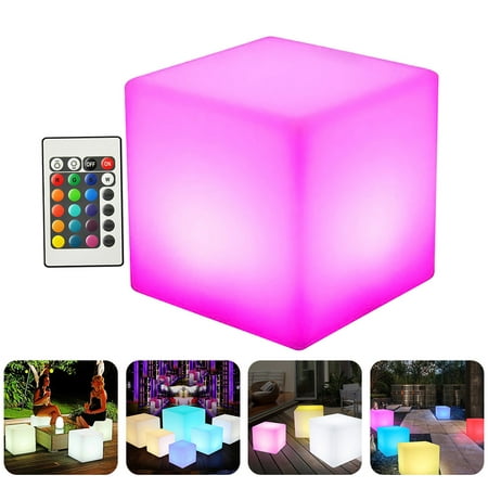 

Cube Light 1 Pc 10CM LED Cube Light Outdoor Waterproof Lamp (Assorted Color)