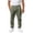 Army Green, variant on Boys Casual Pants Summer Solid Color Trousers Comfortable Elastic Waist Soft Flat Front for Everyday Play and School Navy Size 9-10 Years