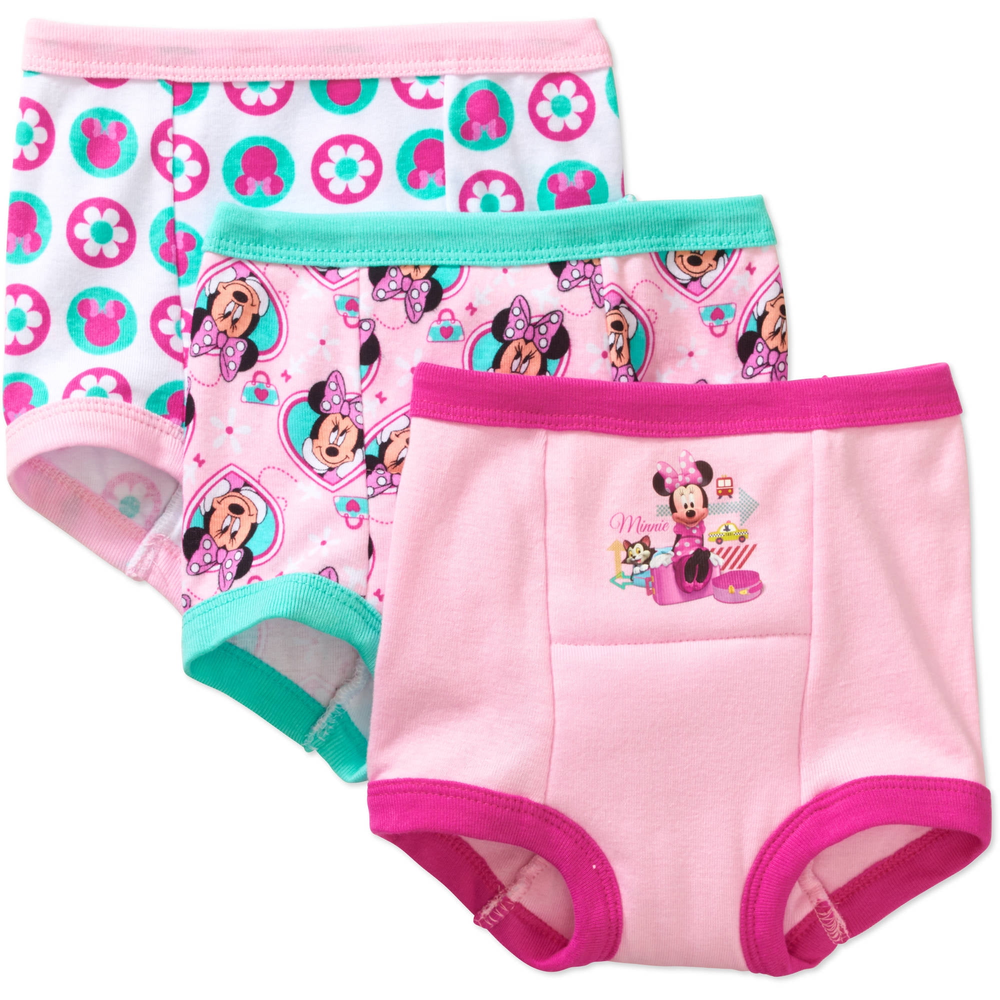Minnie Mouse Toddler Girls' Training Pants, 3 Pack T3 45299034138 eBay
