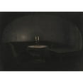 thumbnail image 2 of Vilhelm Hammershøi 18x14 Gold Ornate Wood Frame and Double Matted Museum Art Print Titled - Interior. Artificial Light (1909), 2 of 4