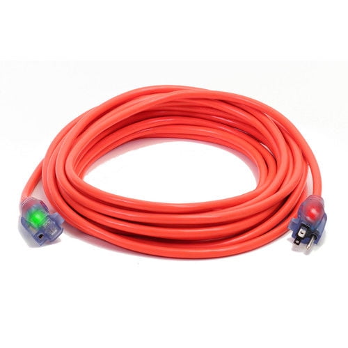 Century Wire D17442050 Pro Glo 15 Amp 12/3 AWG CGM SJTW Extension Cord - 50 ft. (Orange)