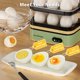 thumbnail image 2 of Cocedor Eléctrico de Huevos Evoloop Rapid para 12 Huevos, Cocción Suave, Media y Dura, Pocha, Omelet, Vaporera de Verduras, Bandeja Libre de BPA (Verde), 2 of 9