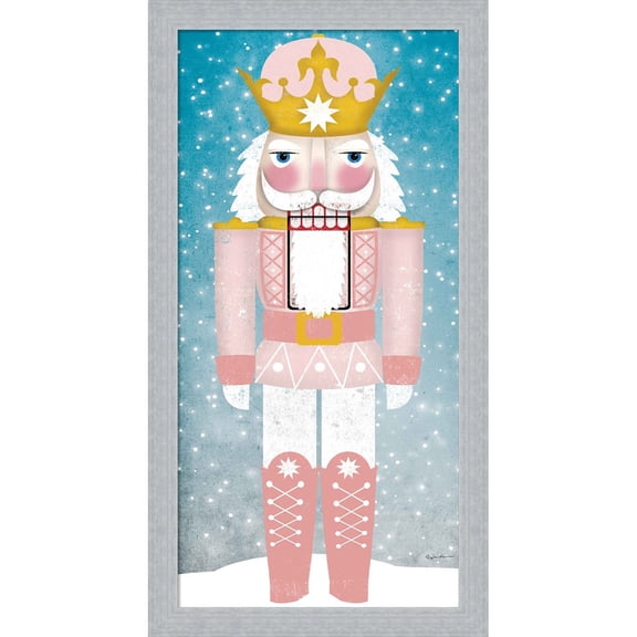 Great Art Now Nutcracker III Blush by Ryan Fowler, Framed Wall Art, 11.5W x 21.5H