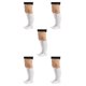 thumbnail image 1 of Calcetines a rayas hasta la rodilla Qarigey para el Día de San Valentín con arcoíris, 1 of 5