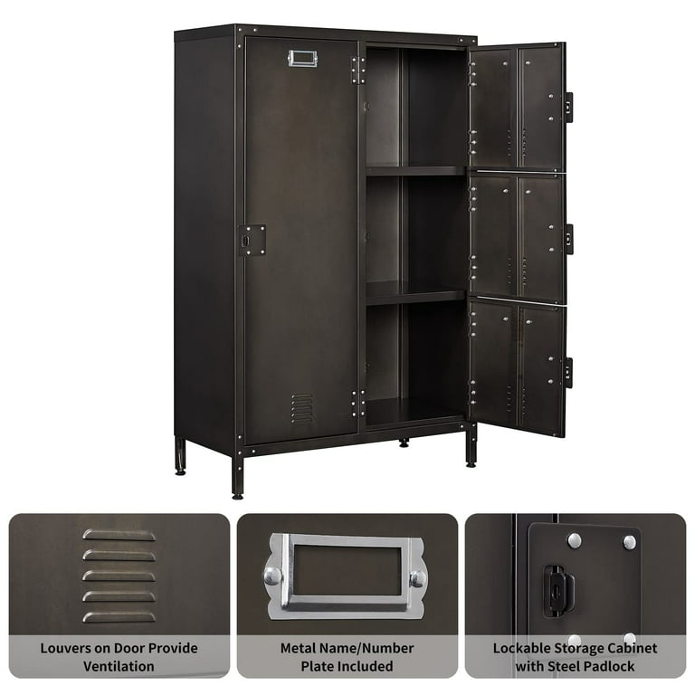 Metal Wardrobe Cabinet