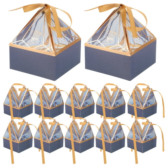 50Pcs Christmas Treat Boxes Candy Cookie Boxes Present Wrapping Boxes Gift Accessory