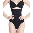 thumbnail image 3 of Women Waist Cincher Girdle Tummy Control Slimmer Sexy Thong Panty Shapewear, Kiwi-Rata, 3 of 5