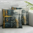 thumbnail image 3 of Nawypu Throw Pillow Covers Home Decor Abstract Black Gold Painting Pillow Cases Decorative Outdoor Cushion Couch Sofa Pillowcases, 3 of 5