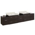 thumbnail image 1 of Imaginations Américaines 88.5 pouces W Vanity Set Gris, 1 of 1