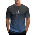thumbnail image 2 of Tops para hombre, blusas y camisas de cuello redondo y manga corta para hombre, camisetas deportivas informales a la moda con estampado para hombre, blusas de cuello redondo y manga corta, blusas para, 2 of 4