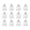 A, variant on 12 Pack Leakproof Travel Toiletry Pouches Refillable Squeeze Liquid Bags Reusable Containers for Cosmetics, 30ml