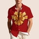thumbnail image 5 of Blusa y camisa hawaiana de manga corta con cuello vuelto para hombre, camisa unisex informal de verano para playa, de manga corta con botones, ropa estampada divertida, blusa para hombre, 5 of 9