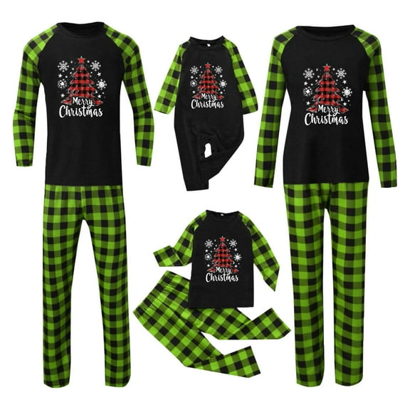 Aofany Christmas Pjs Family Set Matching Family Pajamas Christmas Family Pajamas Matching Sets Holiday Jammies Sleepwear